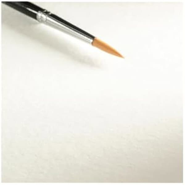 Agave akvarellpapper - HAHNEMÜHLE - Set med 12 ark A4 290 g/m² - Vit