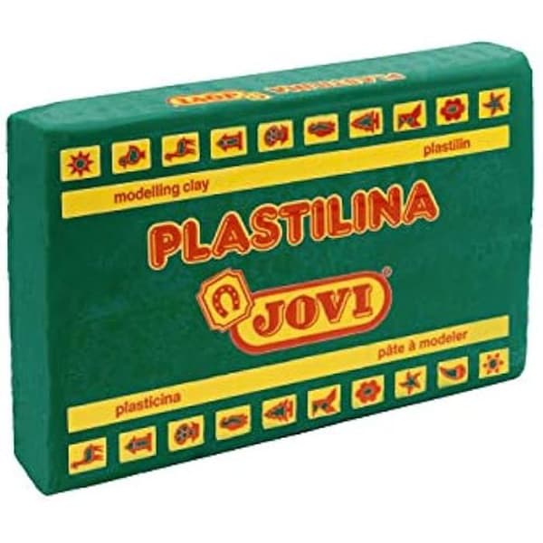 Modelllera - Jovi - 7211 - Mörkgrön - 350 gram - Giftfri och återanvändbar