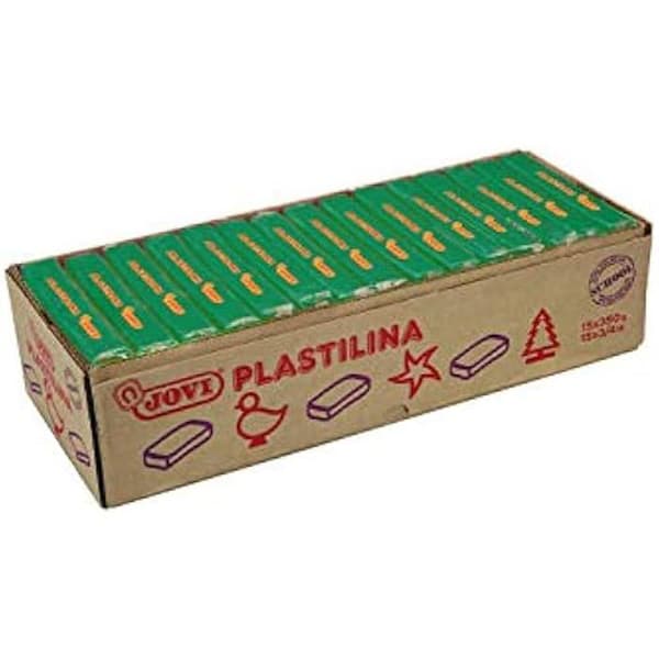 Modelllera - Jovi - 7211 - Mörkgrön - 350 gram - Giftfri och återanvändbar
