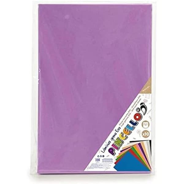 Penslar - Pincello - S3600187 - 10-pack - Lila - EVA-gummi