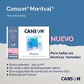 Miniatyrbild 2 av 2: Canson - C518408002 - Montval - Block med 12 ark akvarellpapper med satinstruktur - 18 x 25 cm - 300 g/m²