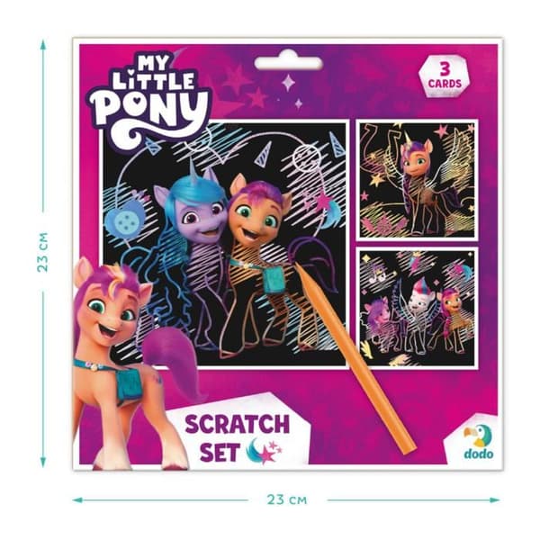 Grattanskåp för målning My Little Pony
