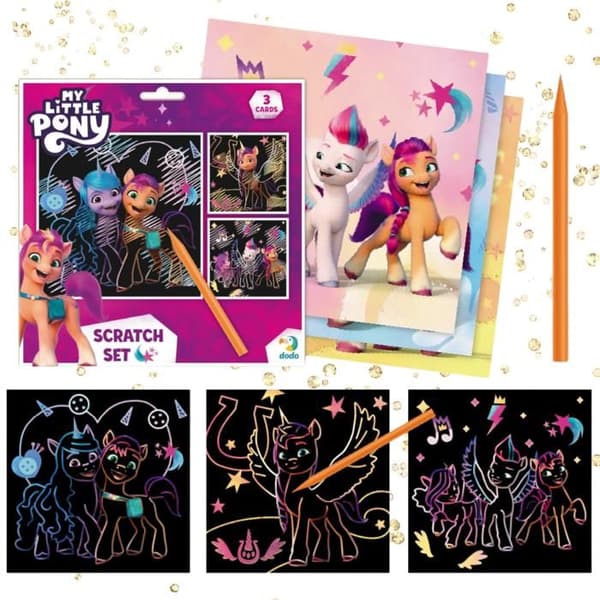 Grattanskåp för målning My Little Pony
