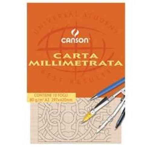 Canson A3 80g pappersdyna - Orange