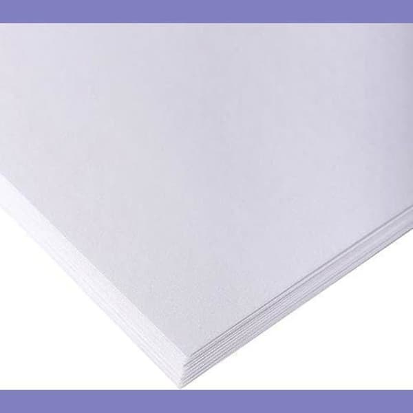 Papier Teckning Skiss - CLAIREFONTAINE - 37292C - 10 Ark - A1 59,4x84 cm - 160g Vit