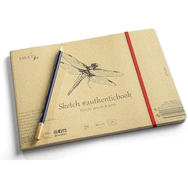 Ritblock - SM-LT - Grädde - 24,5x17,6cm - 36 ark - 80 gsm