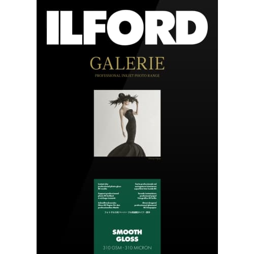 Ilford Galerie Smooth Gloss 310g A2 25 Sheets