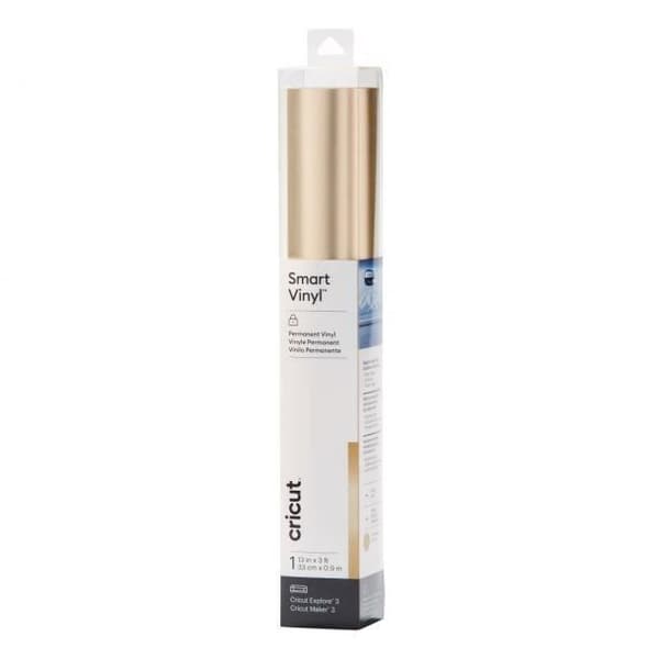 CRICUT SMART PERMANENT VINYL | 1 ARK | 33 CM X 0,9 M, MATT METALL C