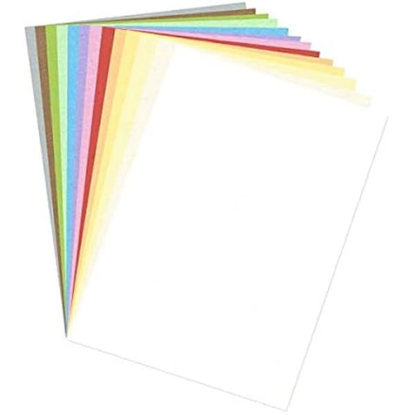 Ritpapper - CLAIREFONTAINE - 975334C - 25 blad pastell - A4 21x29,7 cm - 185g