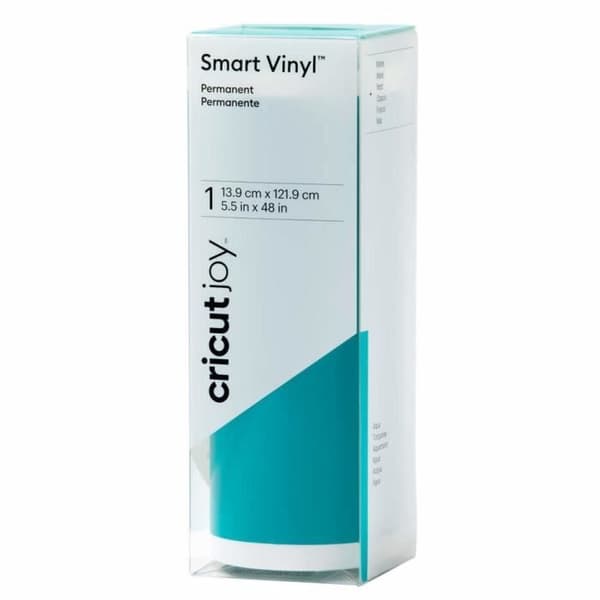 CRICUT JOY SMART PERMANENT KLISTERMÄRKE VINYRLULLE | AQUA (MATT)