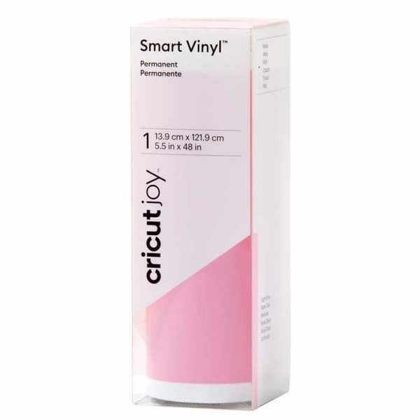 CRICUT JOY SMART PERMANENT KLISTERMÄRKE VINYRLULLE | LJUSROSA