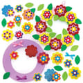 Miniatyrbild 1 av 4: Baker Ross Creative Paper Kit - FC726 - Blommönsterkronor - Set med 3, Hantverksaktiviteter för barn ()