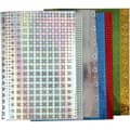 Miniatyrbild 2 av 3: Creativ holografiskt papper A4 21 x 30 cm 120 g 8 ark - 449470