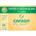 Miniatyrbild 1 av 2: Ritpapper - CANSON - C korn - 21 x 29,7 cm - 180g - 12 ark - Vit