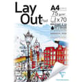 Miniatyrbild 1 av 2: Papper Layout A4 - Ej specificerad - 21x29,7 cm - Vit - Opaque - 75 g