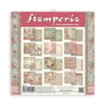 Miniatyrbild 2 av 4: Scrapbookingpapper - STAMPERIA - Rose Parfym - 20,3x20,3 cm