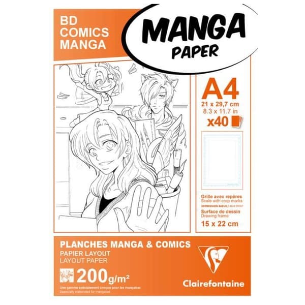 Mangafodral BD/Comic A4 40F G.S. 200g