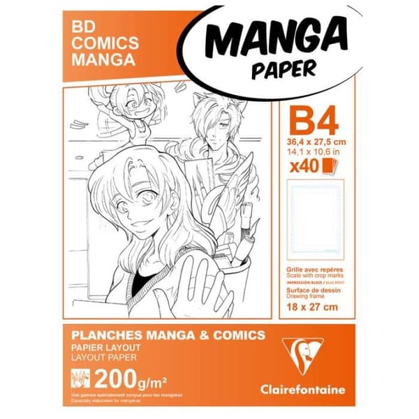 Mangafodral BD/Comic B4 40F G.S. 200g Vit
