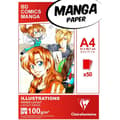 Miniatyrbild 1 av 4: Mangablock Illustrationer A4 50ark 100g