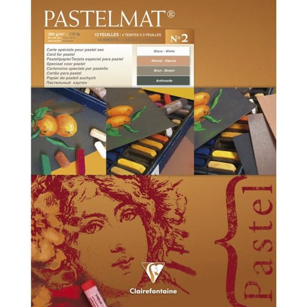 Clairefontaine Pastelmat akromatisk matta Sh…