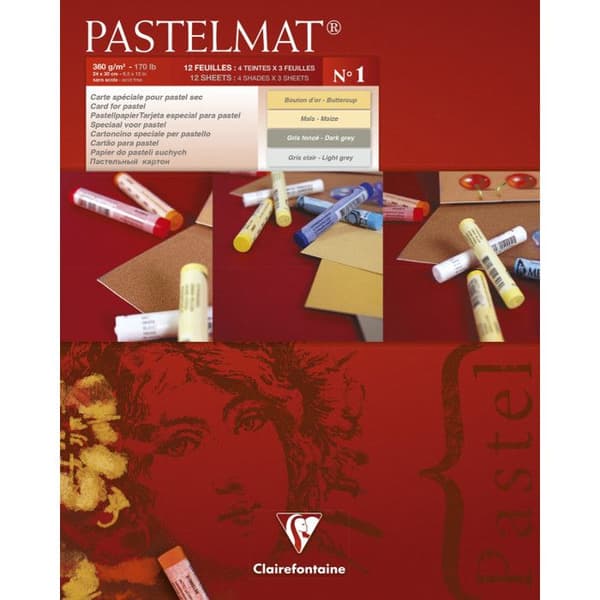 Clairefontaine Pastelmat varm och sval matta 2…