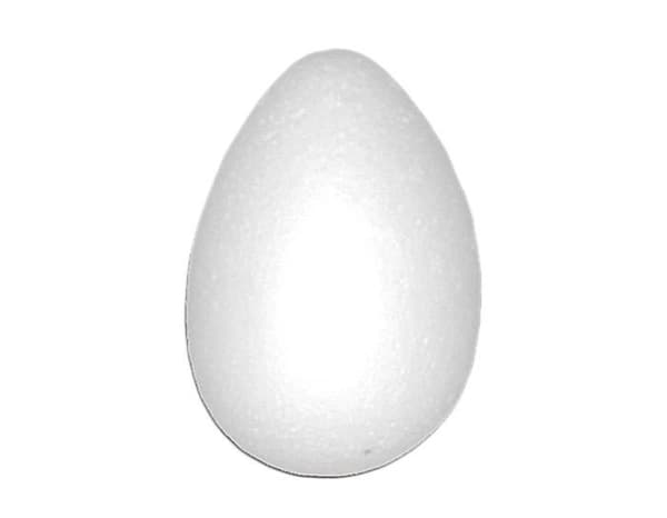 Innspiro kreativa papperskit - Z3552 - Porex ägg diam. 7x10 cm. 115u låda. Geometriska former