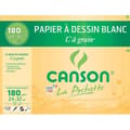 Miniatyrbild 1 av 2: Ritpapper - CANSON - C korn - 24 x 32 cm - 180g - 12 ark - Vit