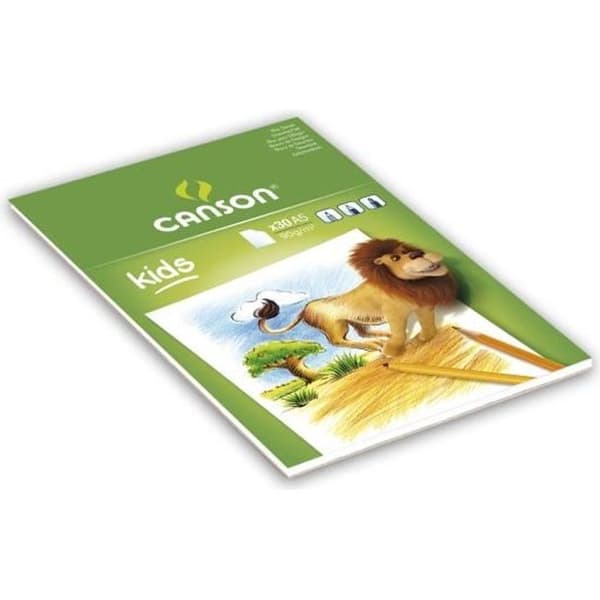 CANSON Block 30 Ritblad 5 år+ Vit A5 90g