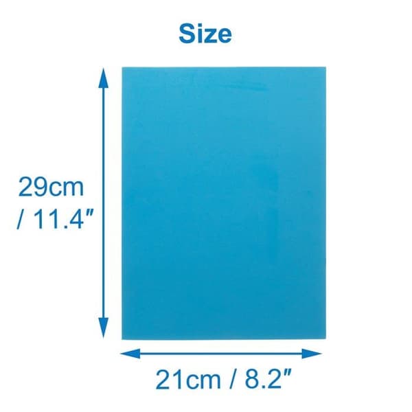 Baker Ross Creative Paper Kit - AX949 - Flerfärgat skumpapper - Paket med 20, kreativa hobbyer för barn ()