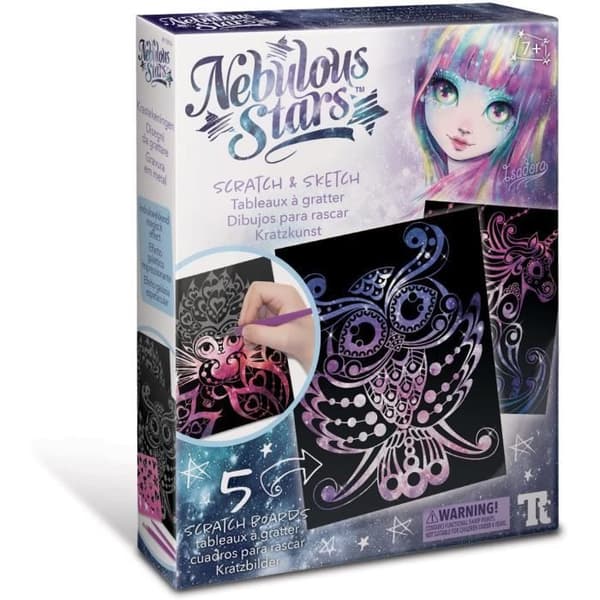 Nebulous Stars Scratch Boards