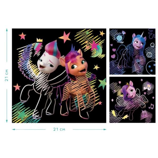 SKRATTAKONST MY LITTLE PONY KONST FÖR BARN