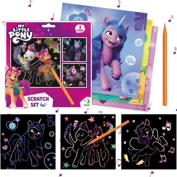 SKRATTAKONST MY LITTLE PONY KONST FÖR BARN