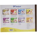 Miniatyrbild 2 av 2: Manuell arbetsblock - SADIPAL - 5978 - 10 ark - Cellofanpapper - Assorterande färger