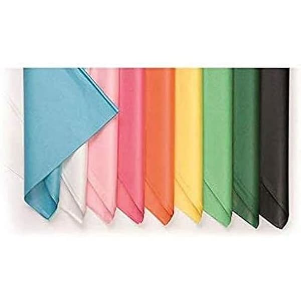 Sertifikat av silkepapir - SADIPAL - 50 x 70 cm - 25 ark - Grønn farge - Dimensjoner 51 x 76 cm