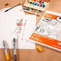 Miniatyrbild 2 av 2: Etui Manga BD/Comic B4 - Märke - Modell - Papper 200g - Skydd Layout - Blanda