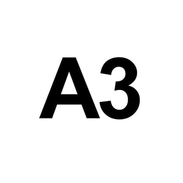 Bloc - A3 - Manga - Teckning - 20 ark - 250g - Slät yta - Sakura