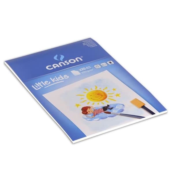 CANSON Block 20 färgark 2 år+ A3 200g