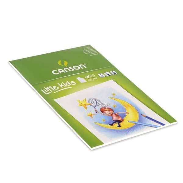 CANSON Block 30 Ritblad 5 år+ Vit A3 90g