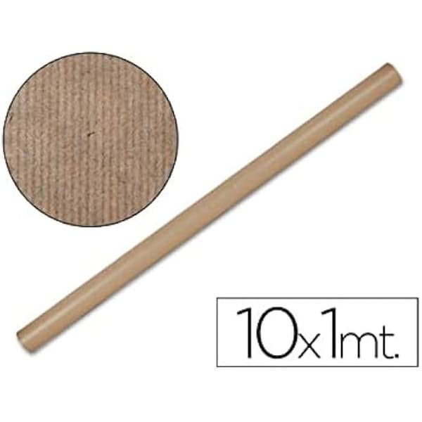Papier - LIDERPAPEL - 917402 - 1x10m - 65g/m2 - Brun Rulle