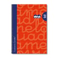 Pikkukuva 1 / 2: Notebook Lamela Red Din A4 5 Pieces 80 Sheets