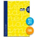 Miniatyrbild 2 av 2: Notebook Lamela 3 mm Yellow Din A4 5 Pieces 80 Sheets