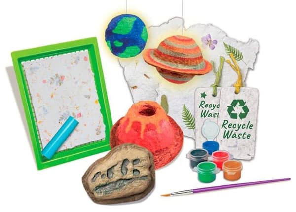 Kreativt papperspaket 4m - 403439 - Green Science Paper Making