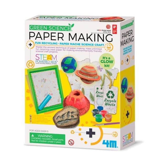 Kreativt papperspaket 4m - 403439 - Green Science Paper Making