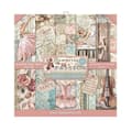 Miniatyrbild 1 av 4: Scrapbookingpapper 'Passion' - STAMPERIA - Set med 10 ark (30,5x30,5 cm) - Vit