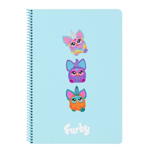 Notebook Furby Sky blue A4 80 Sheets