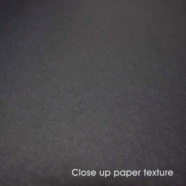 Papier a dessin Artway - Artway Black Card - Papper kartong återvunnen - 270 g/m - svart - A1/A2/A3/A4 - A2 - 50 ark