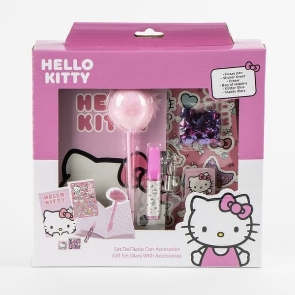 Diary with accessories Hello Kitty