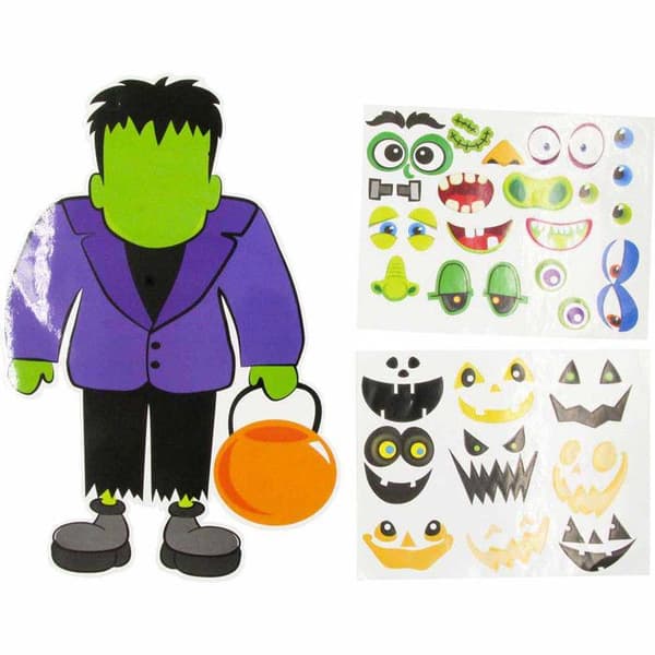 Kit för kreativ halloween Jag dekorerar min monster 35,5 cm