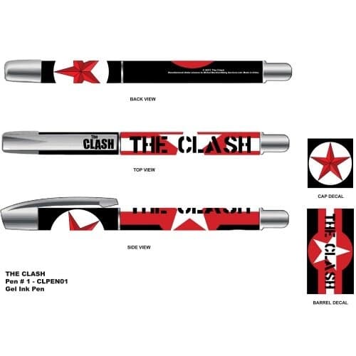 The Clash Gel Pen: Stars & Stripes