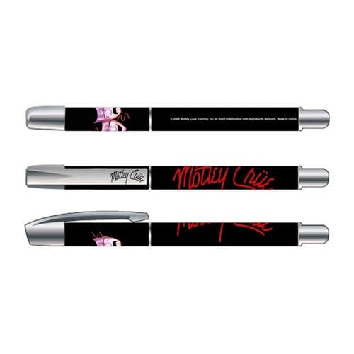 Motley Crue Gel Pen: Masks Logo